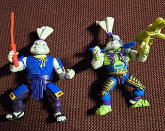タートルズフィギュア　USAGI YOJIMBO 未開封　当時物　ソフビセット タートルズフィギュア USAGI YOJIMBO 未開封 当時物 ソフビセット