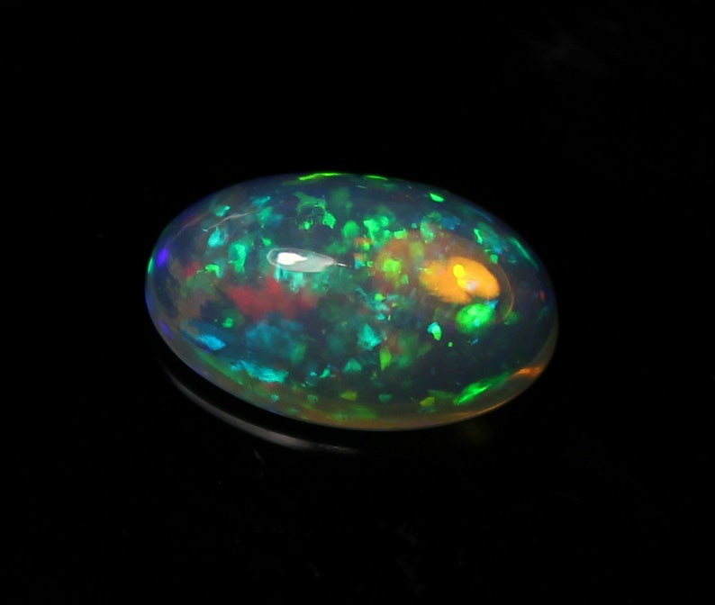 AAA Rare Opal A32 Ring size opal Size 6.7x10.5x4.5 mm Opal Opal Gemstone Opal Multi Fire Opal Natural Ethiopian Opal Oval Welo Opal
