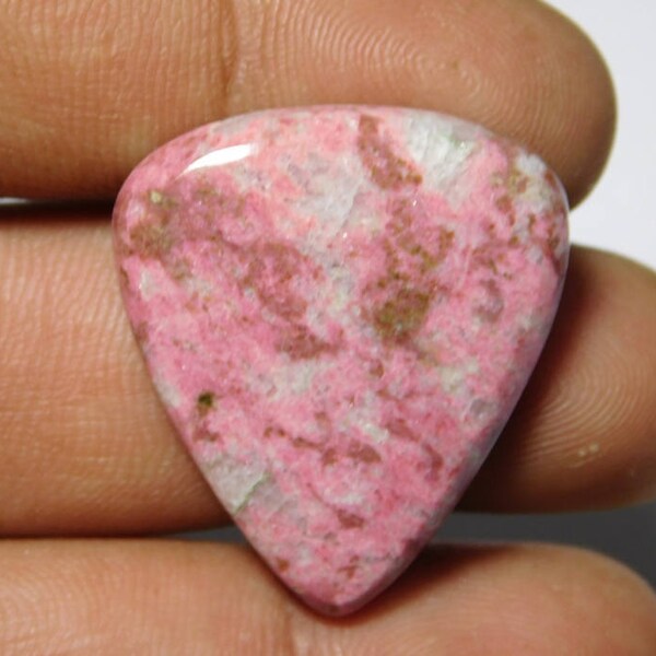 AAA Amazing Thulite Cabochon,Natural Thulite Gemstone,Top loose Thulite Gemstone,For Jewelry Use.Loose Thulite Gems 40Cts.(30X27)MM