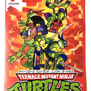 TMNT 2 Arcade Game Poster - ninja turtles