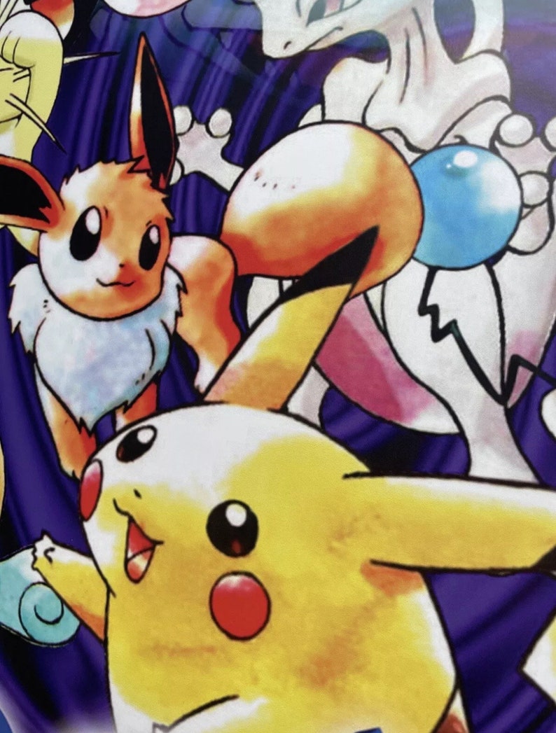 Pokémon First Gen Poster - Retro - Etsy