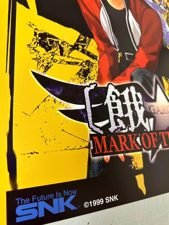 Fatal Fury Mark of the Wolves Cover Poster Garou - Etsy