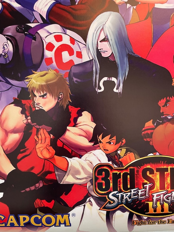 ストリートファイターIII サードストライク ポスター - Etsy 日本