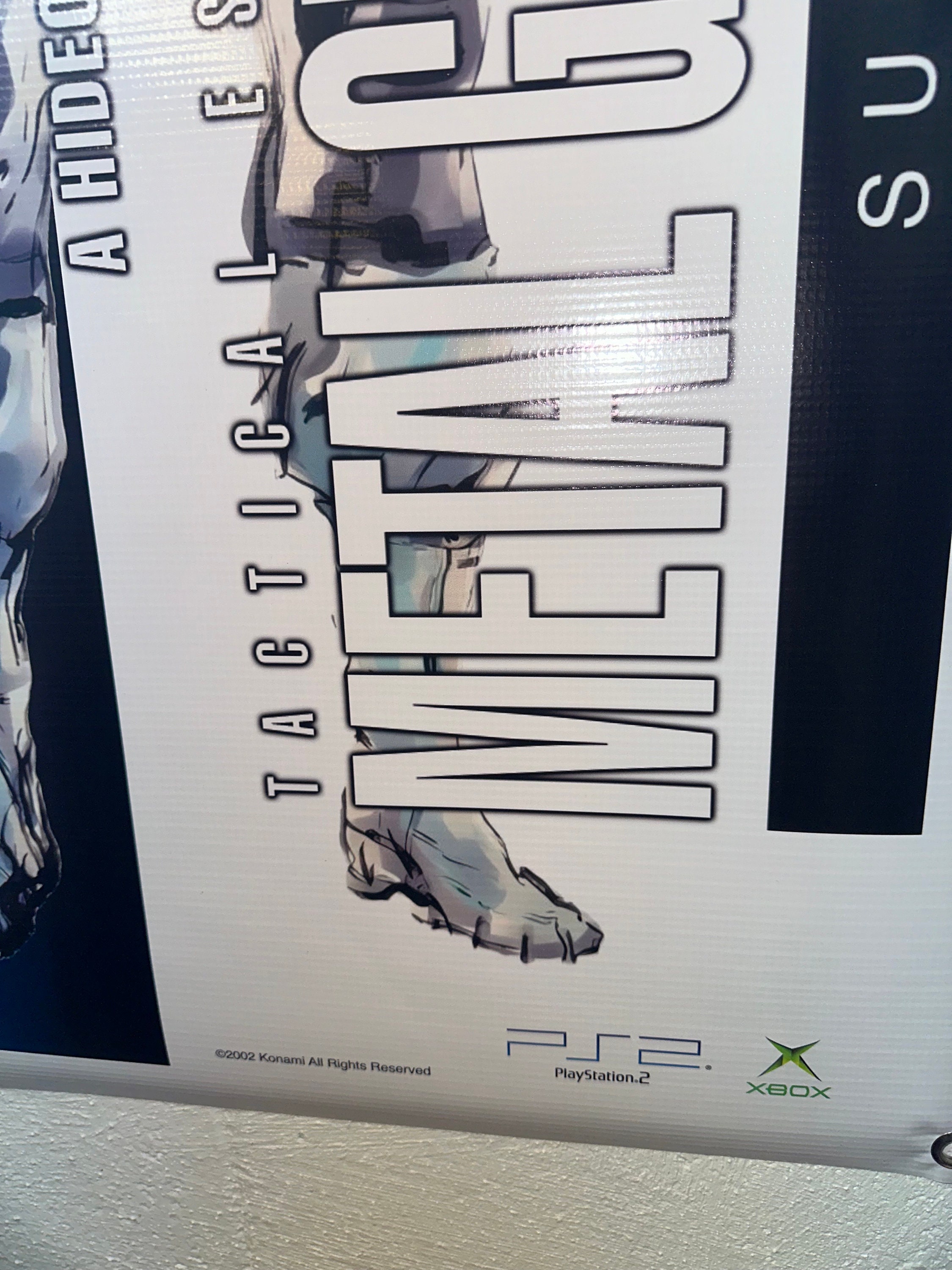 Metal Gear Solid 2 Substance Banner 20x42” - Etsy