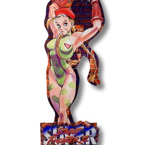 Cammy Standee - Letrero de Street Fighter Capcom
