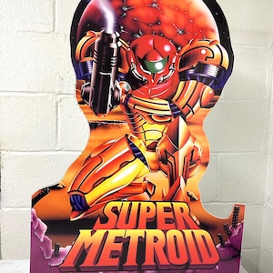 Super Metroid Standee 2