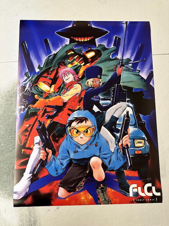 FLCL Poster - Fooly Cooly - Etsy