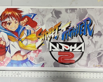Street fighter alpha 2 Sakura Banner 20x39”