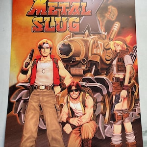 メタルスラッグX B2ポスター Amazon.co.jp: M401/ B2判「メタルスラッグX」ゲーム販促