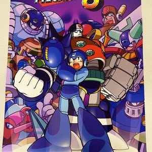 Megaman 8 Poster
