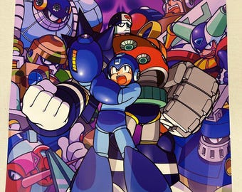 Póster de Megaman 8