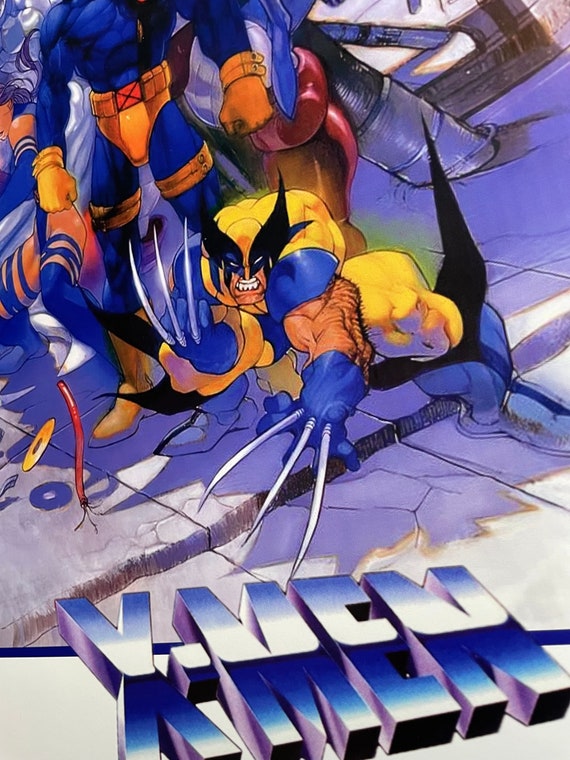 X-men children of the atom Poster - CPS2 capcom X-men children of the atom Poster - CPS2 capcom