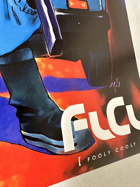 FLCL Poster - Fooly Cooly - Etsy