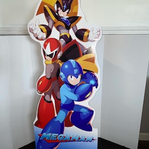 MegaMan Standee - nintendo sega capcom sign