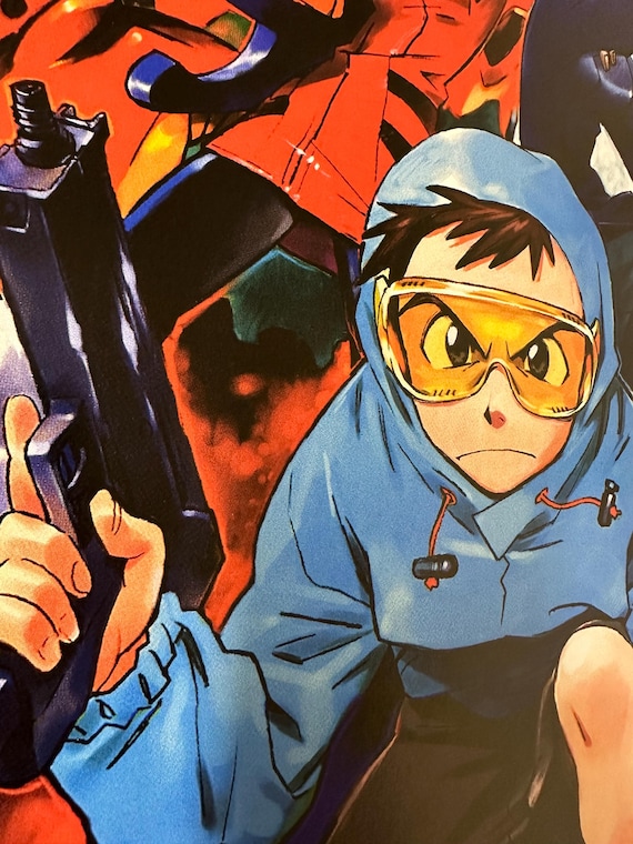 FLCL Poster - Fooly Cooly - Etsy