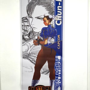 Street fighter 3 Third Strike Chun Li Banner 20x50”