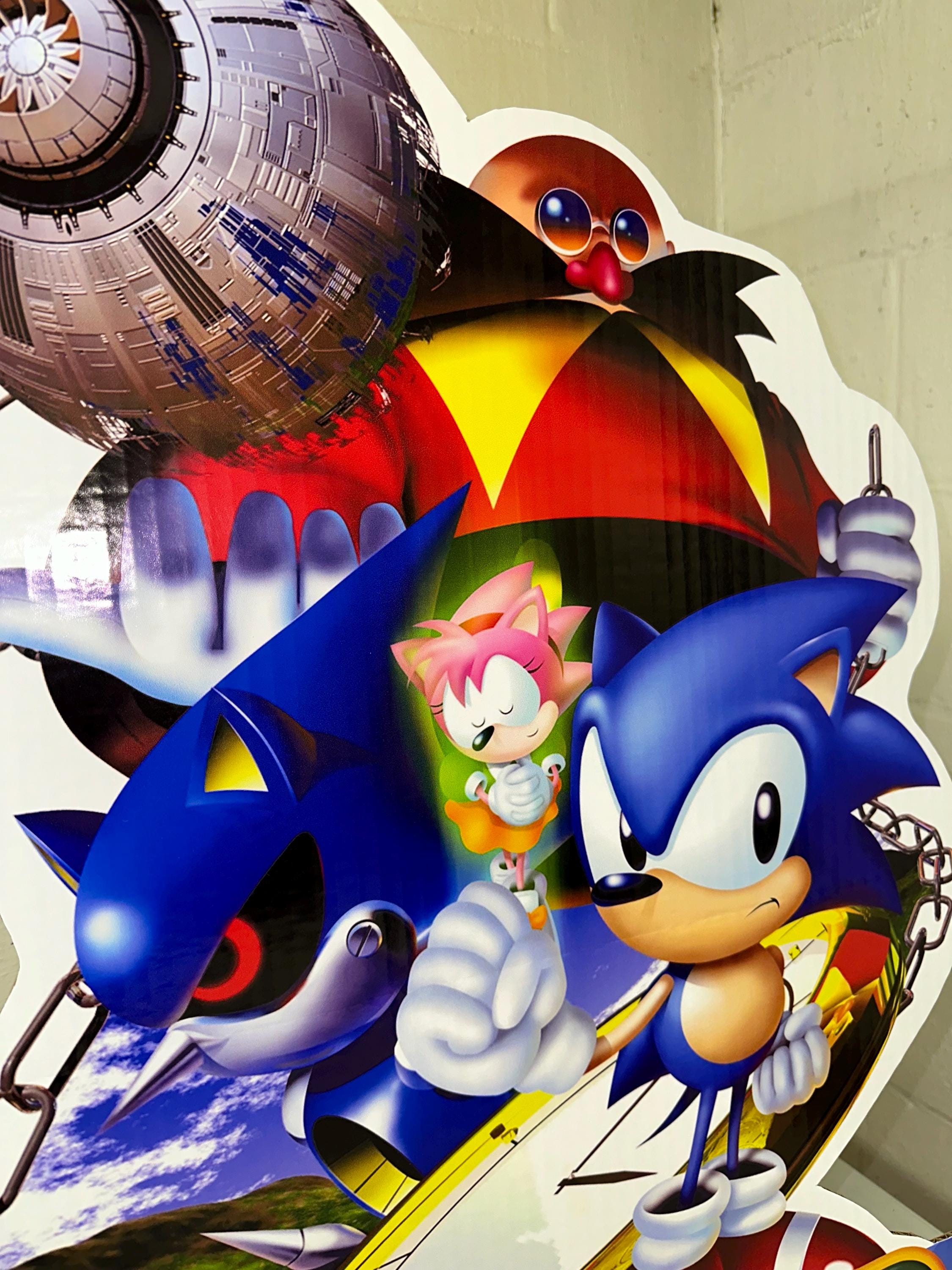 Pan Sonic Kesto CD ボックスセット 4枚入 Sonic CD - Sega CD Standee - Etsy