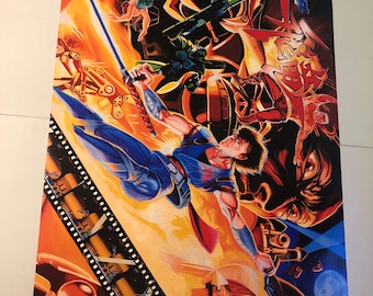 Strider Arcade Poster