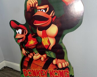 Donkey Kong Country SNES Standee - Nintendo  sign