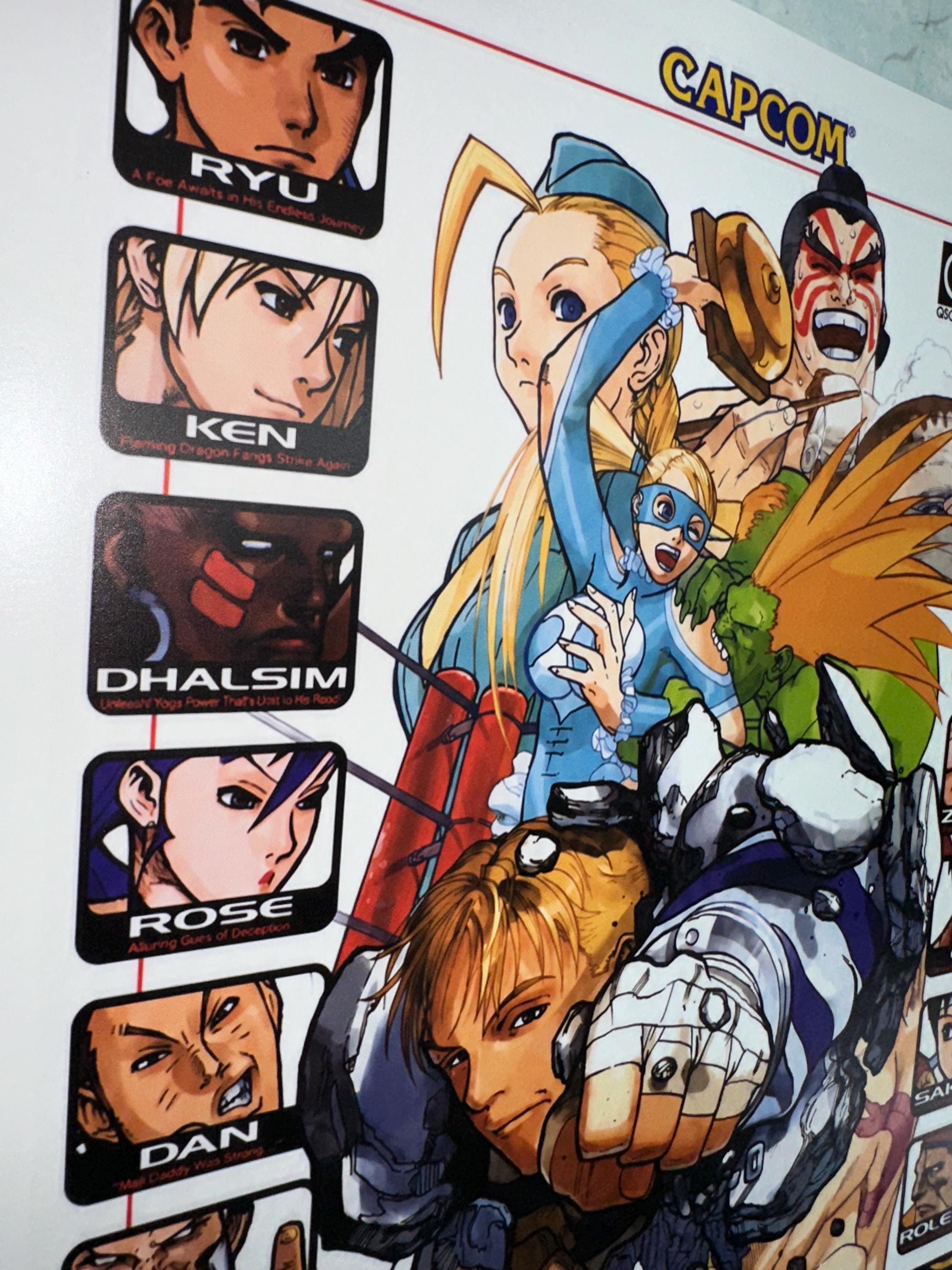 ストリートファイターZERO3ポスター コーディ - Etsy 日本