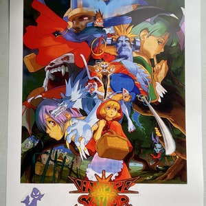 Vampire Savior Poster - Etsy