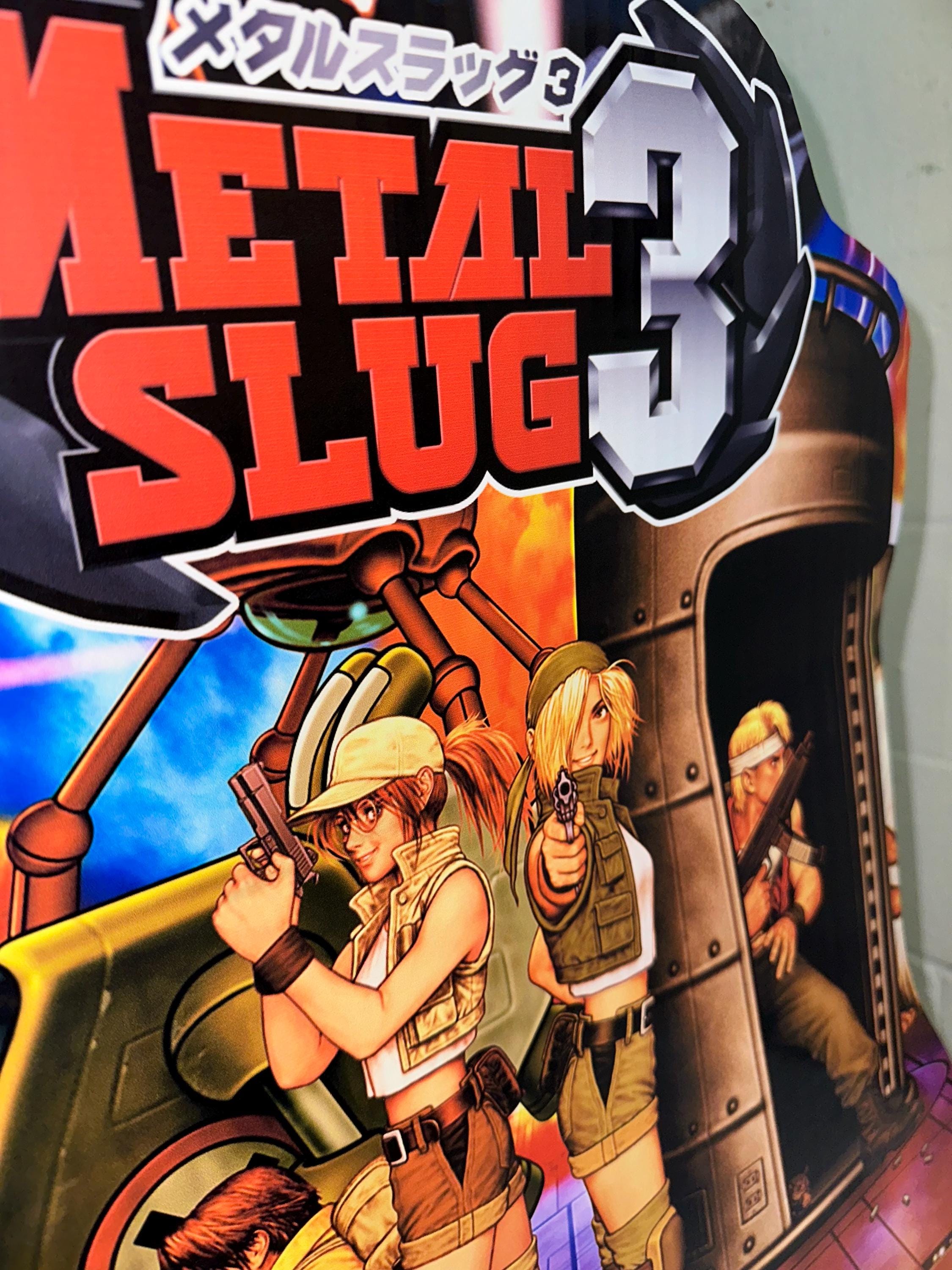 Metal Slug 3 Standee Display 18x21” Snk Neo Geo - Etsy