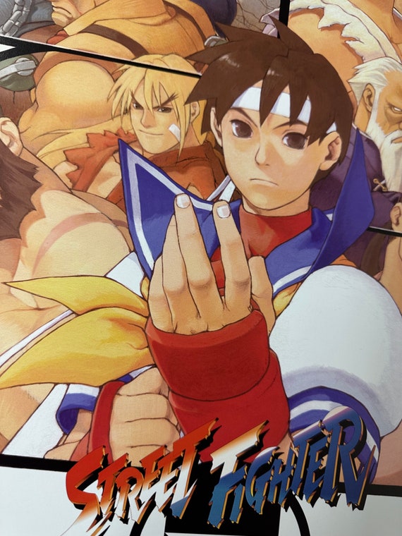 Street Fighter Alpha 2 Poster - Zero CPS2 - Etsy