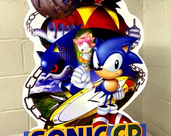 Sonic CD - Sega CD Standee
