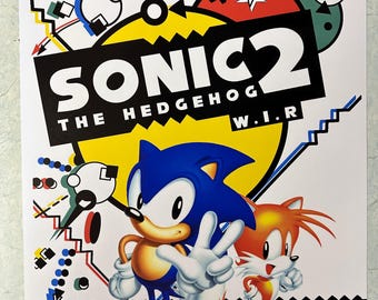 Sonic 2 Megadrive  Poster
