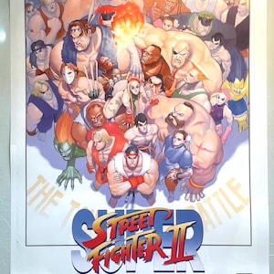 Street fighter 2 New Challengers  Poster