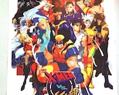 X-men Vs Street Fighter Poster - CPS2 - Etsy