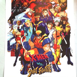 Xmen vs street fighter - Etsy 日本