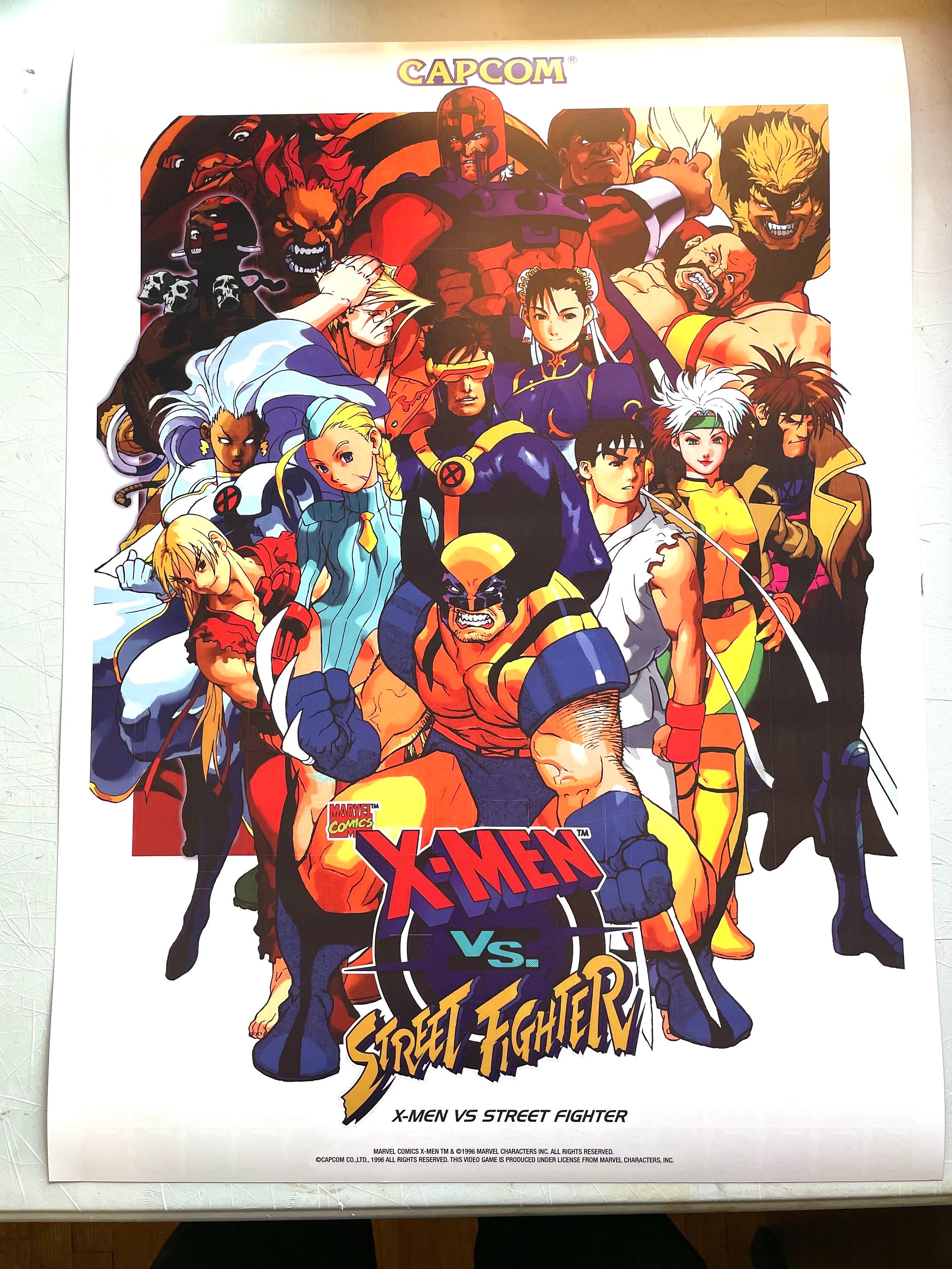 Marvel vs. Capcom Poster Wall Art Home Decor Photo Prints