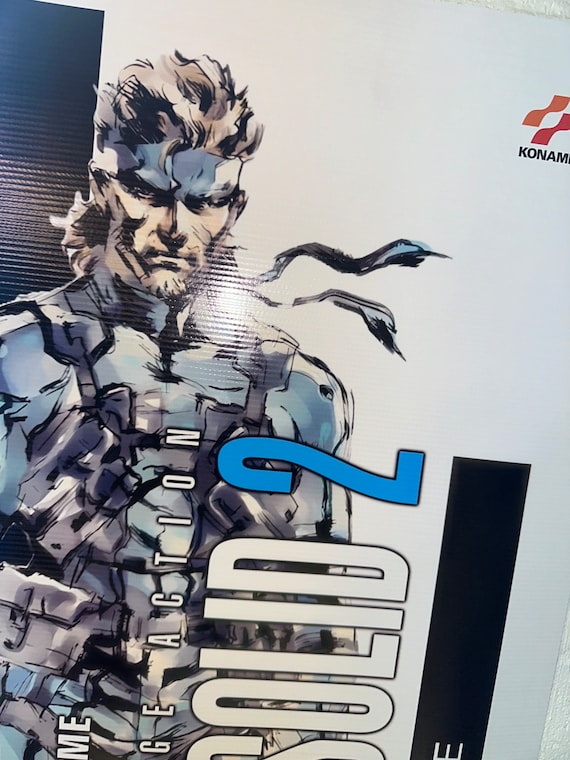 Metal Gear Solid 2 Substance Banner 20x42” - Etsy