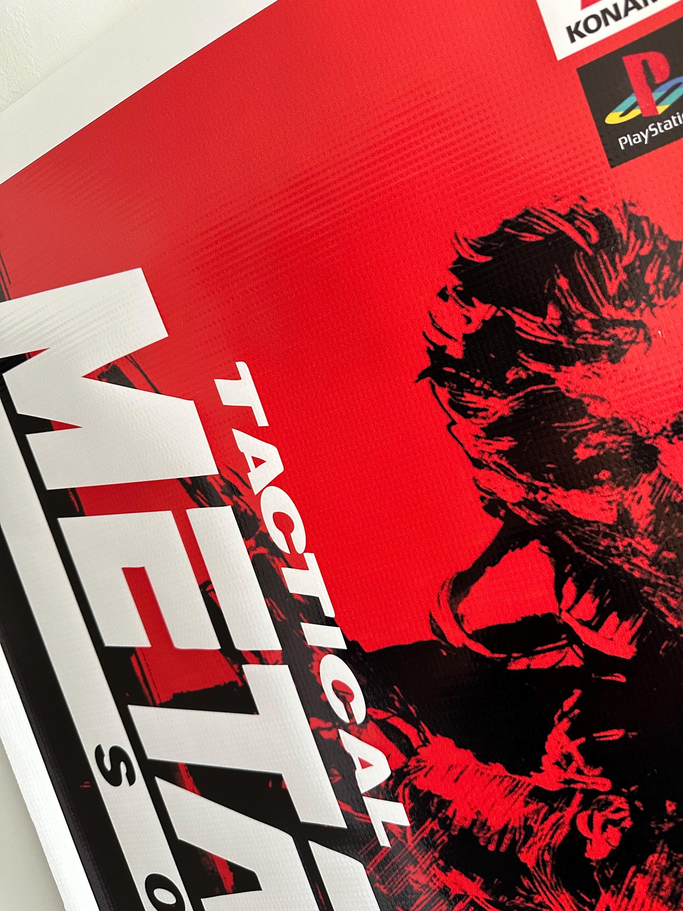 Metal Gear Solid Promo Banner 20x51” - Etsy