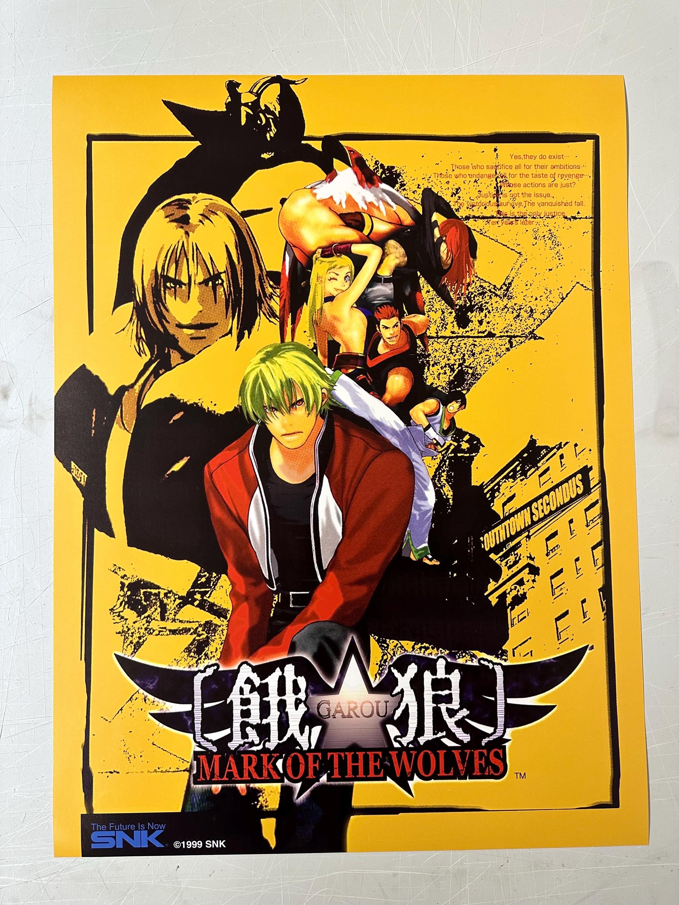 Fatal Fury Mark of the Wolves Cover Poster Garou - Etsy