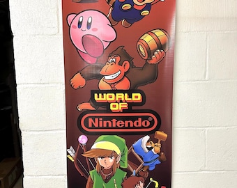 World of Nintendo Banner 20x48”