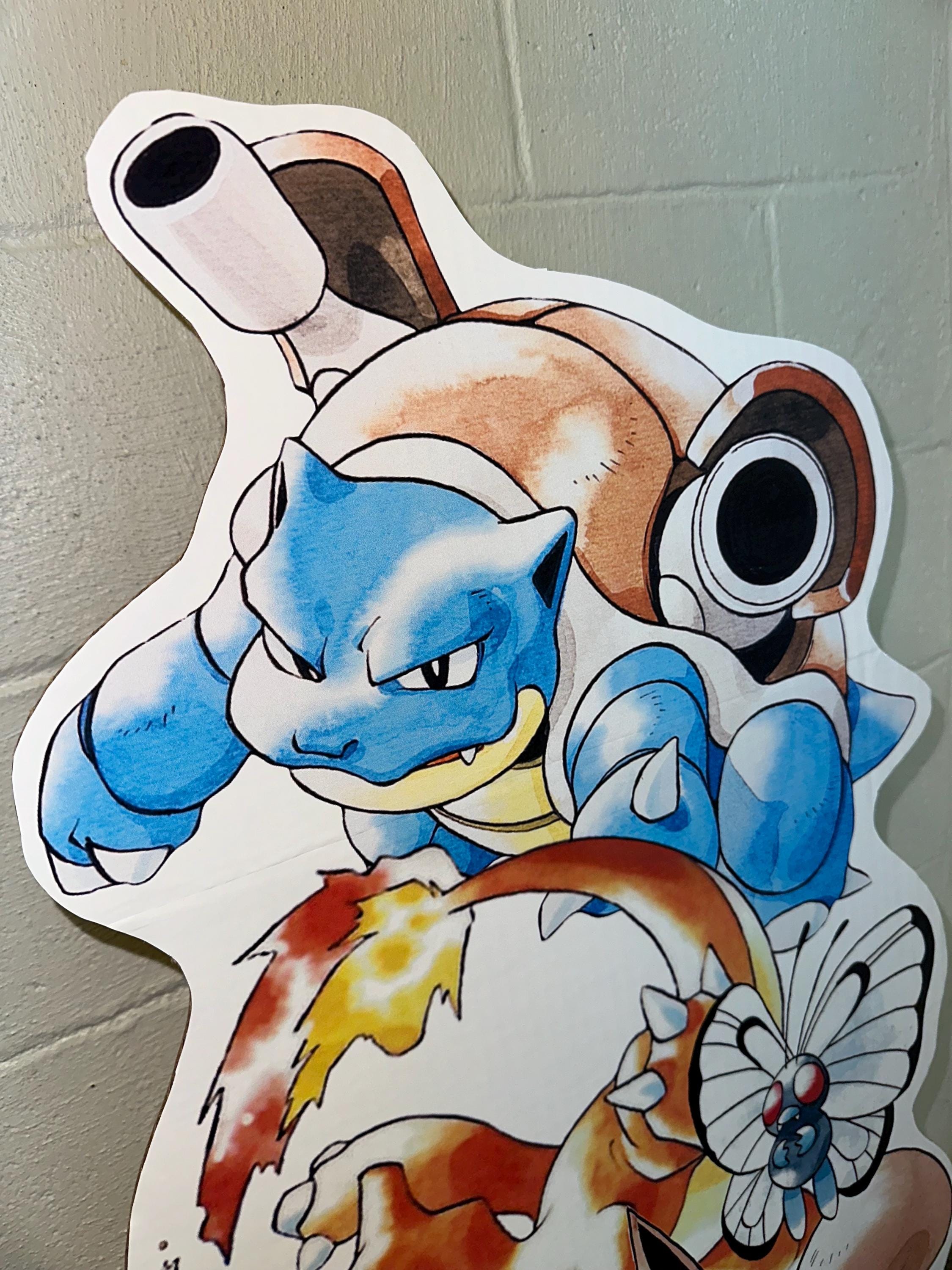 Standee Retro Pokémon Retro Style Standee - Etsy