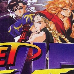 Street fighter 2 Animated Movie Poster