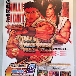 Capcom Vs Snk - Etsy