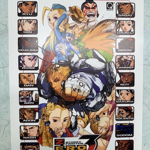 Street Fighter Zero 3 - Etsy
