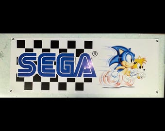 SEGA Sonic Banner 20x50”