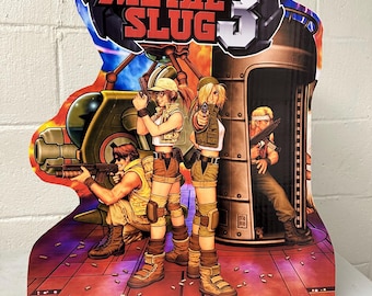 Metal Slug 3 Standee Display 18x21” snk neo geo