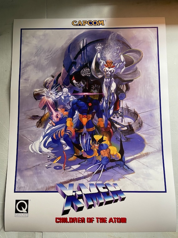 X-MEN エックスメン CAPCOM Children of the atom アーケード