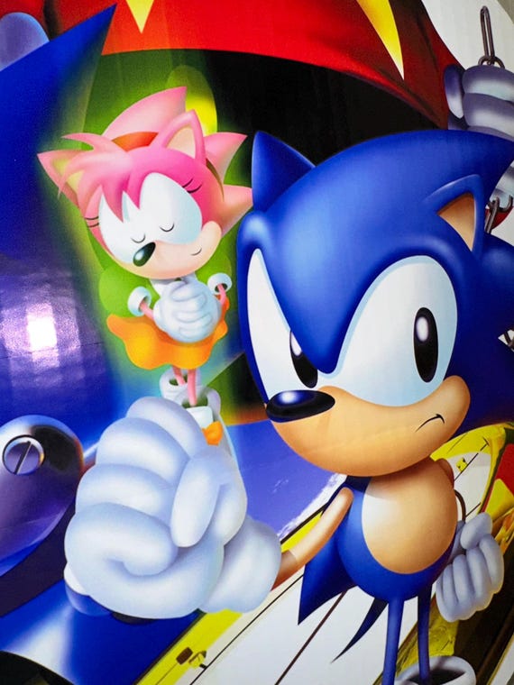 Pan Sonic Kesto CD ボックスセット 4枚入 Sonic CD - Sega CD Standee - Etsy