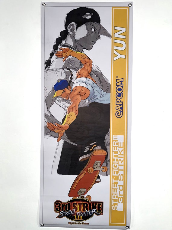 Street Fighter 3 Third Strike YUN Banner 20x50” - Etsy