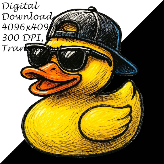 お洒落】アヒル アートパネル DEAL WITH IT サングラス ポップ