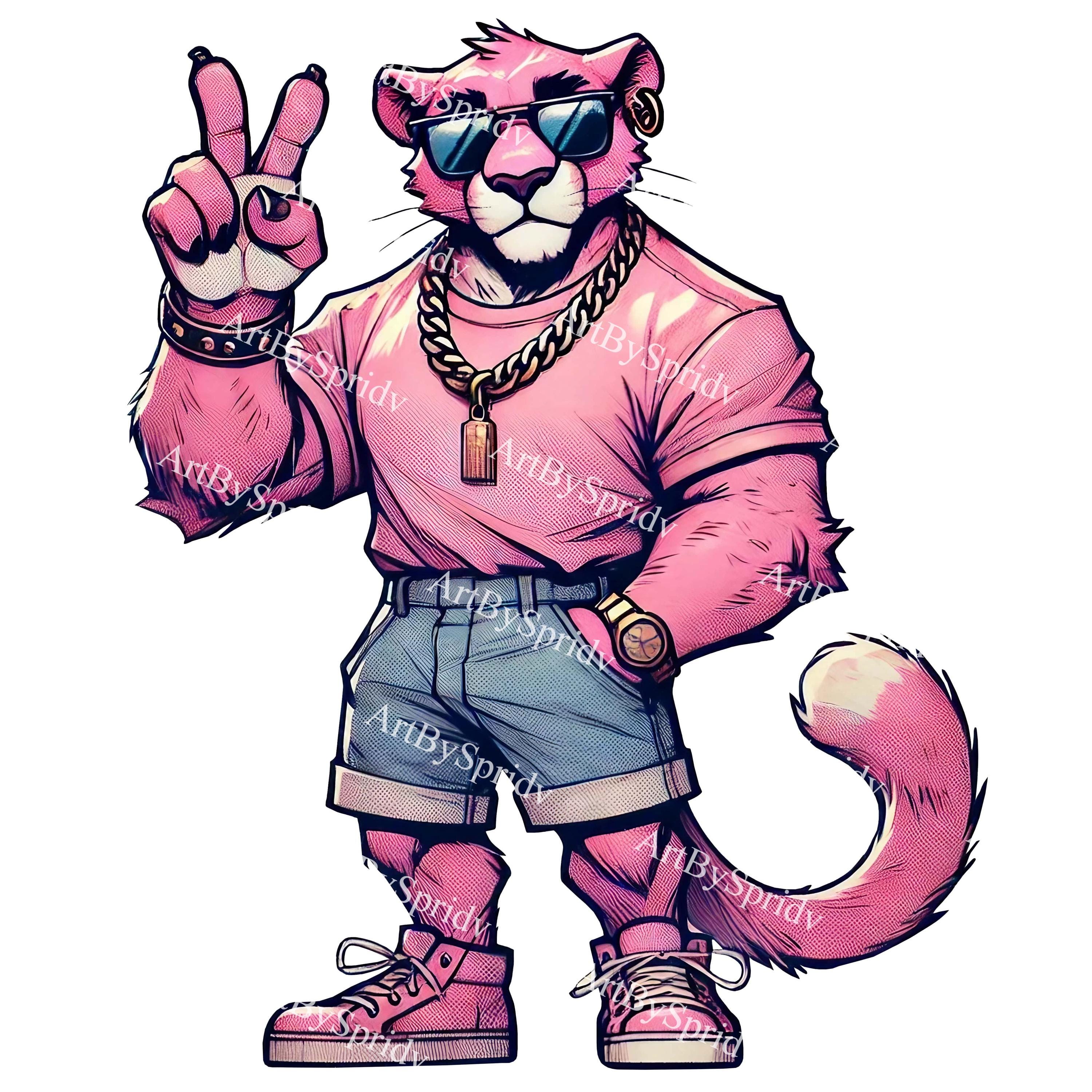 Pink Panther T Shirt Kids - Etsy, image size:3000x3000