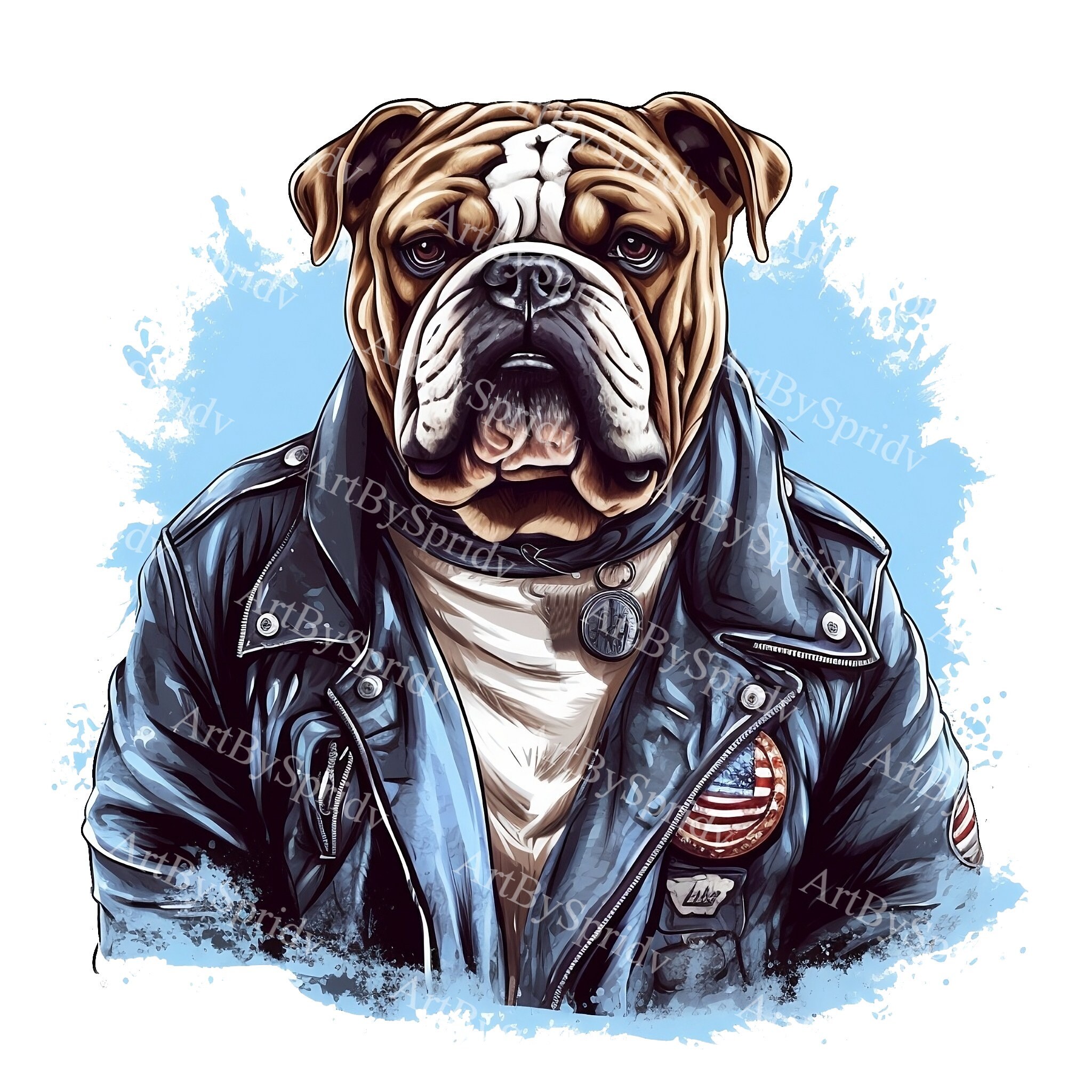Bulldog hotsell leather jacket