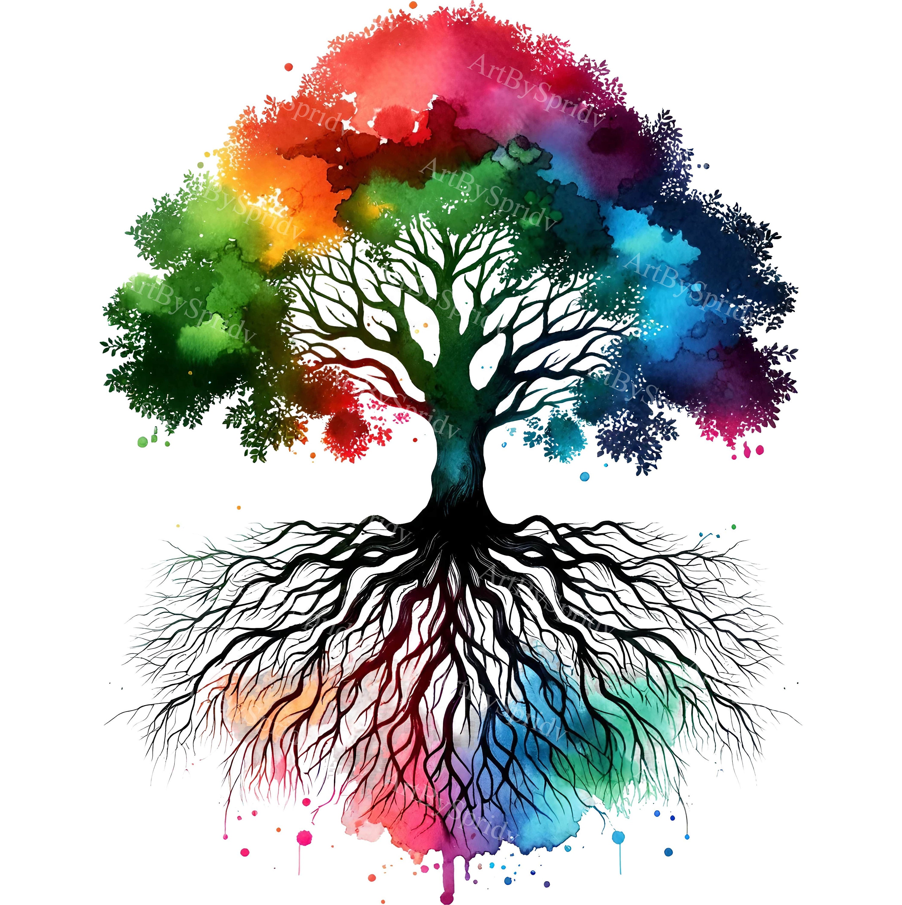 靉嘔 Ay-o 「A happy rainbow colors tree」 Rainbow Painted Tree Images – Browse 52,939 Stock Photos, Vectors